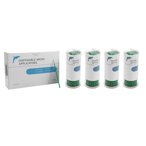 400/Box JMU Dental Micro Applicator Brush Microbrush Tips Regular/Fine/Ultrafine - Picture 18 of 21