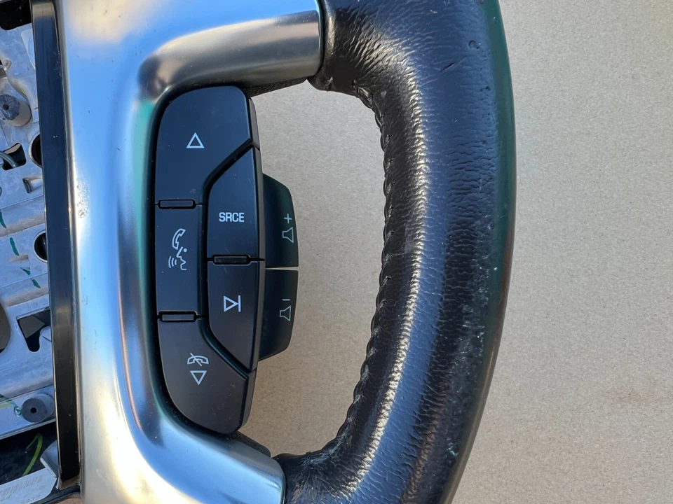 2015 GMC ACADIA ВОДИТЕЛЬ РУЛЕВОЕ КОЛЕСО С АУДИО КРУИЗ-КОНТРОЛЬ ПЕРЕКЛЮЧАТЕЛЬ OEM - Изображение 2 из 4