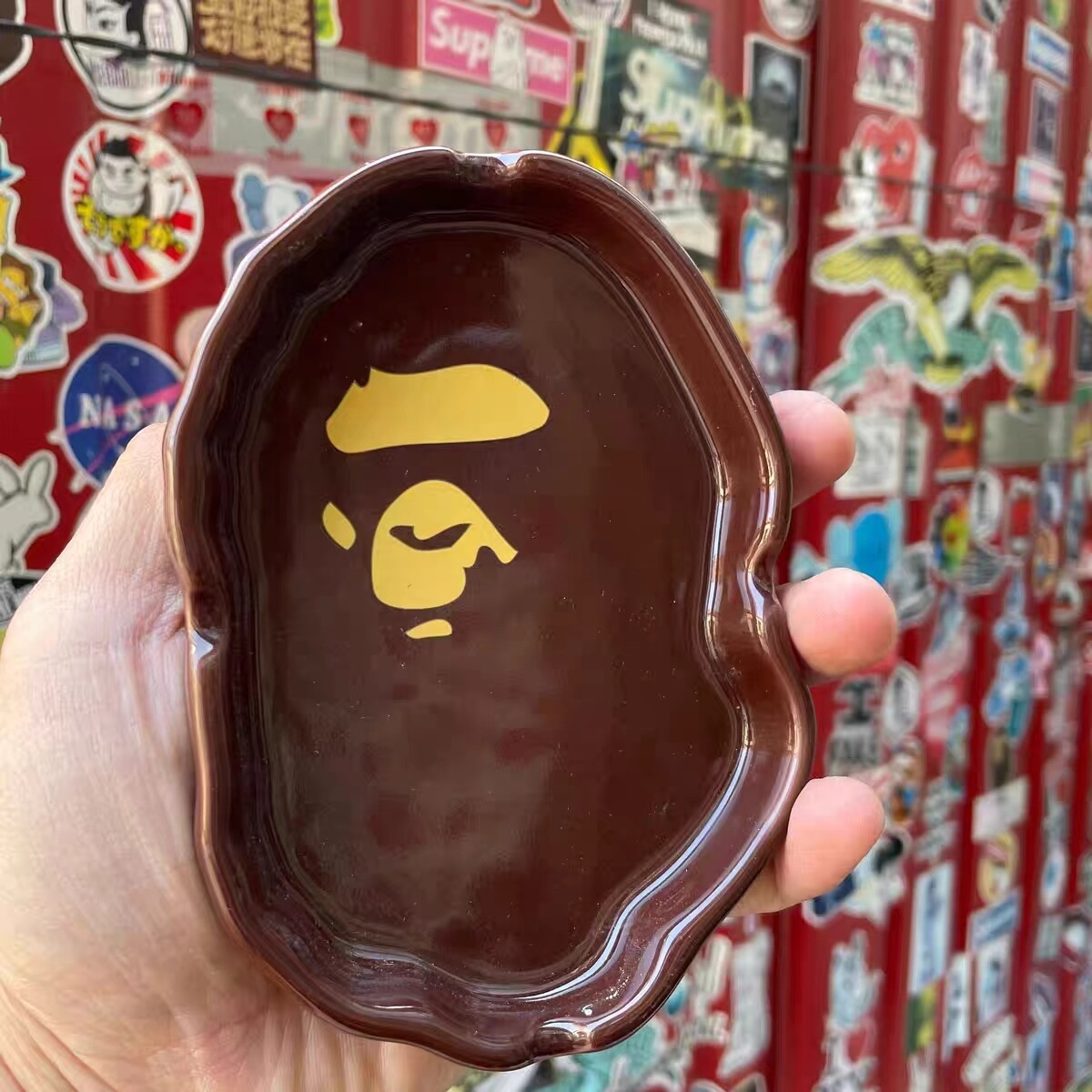 アベイシングエイプ APE 灰皿 ABC CAMO APE HEAD ASHTRAY / ABC