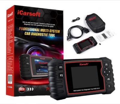 PORSCHE Diagnostic Scanner Tool SRS ABS ENGINE BATTERY RESET iCarsoft POR V2.0 