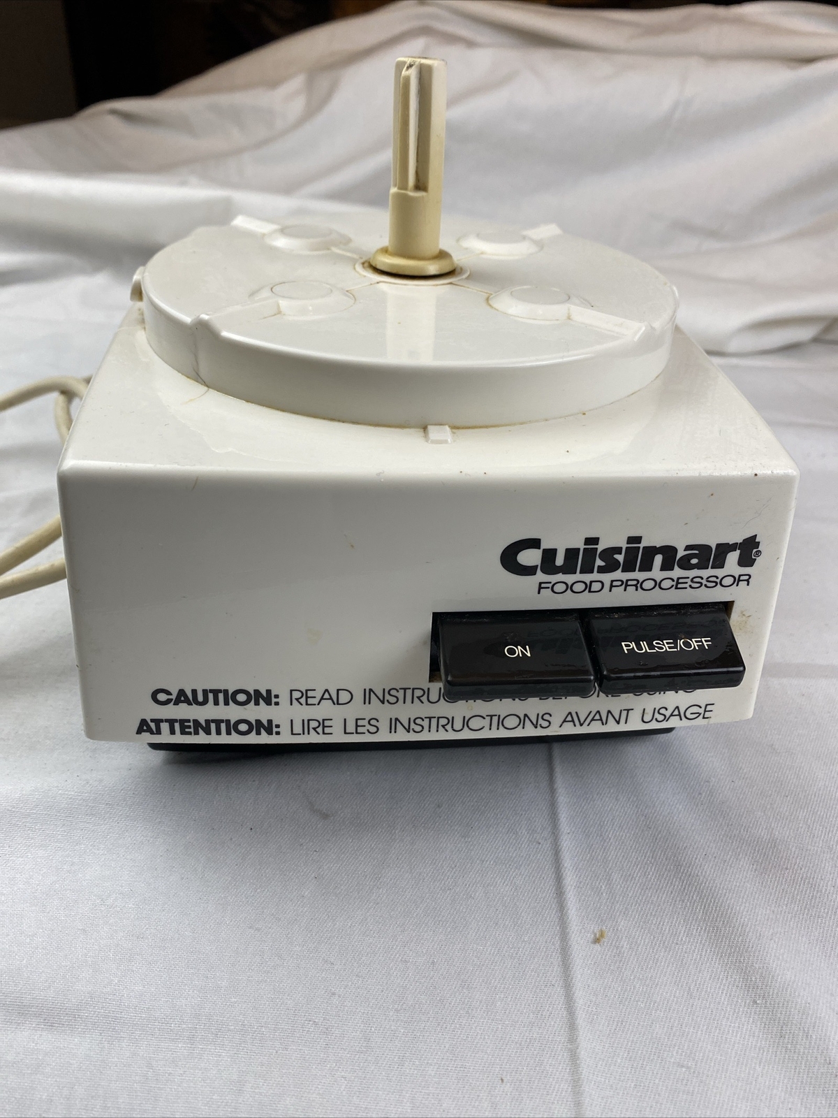 Cuisinat DLC8F Japan Food Processor Replacement White Motor Base