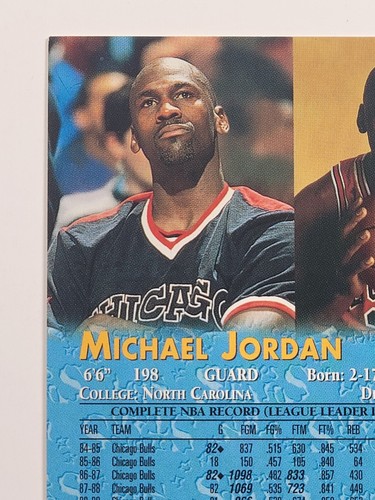 1996-97 Topps Stars - Michael Jordan #24 - NBA Chicago Bulls Trading Card Single - Picture 13 of 16