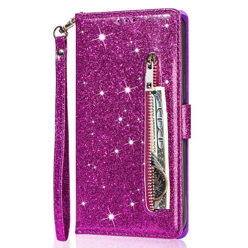 Zipper Magnetic Flip Leather Wallet Phone Case Cover For Google Pixel 6 Pro 6 - Picture 9 of 17