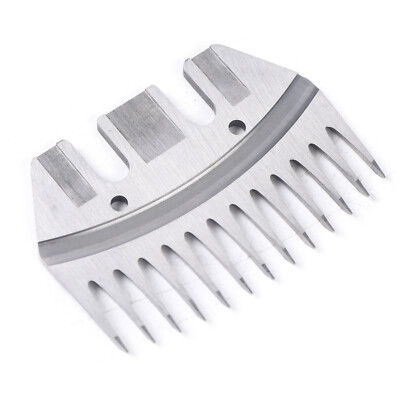 Straight Teeth Sheep Shearing Clipper Blade Electric Wool Comb Cutter Goats 
