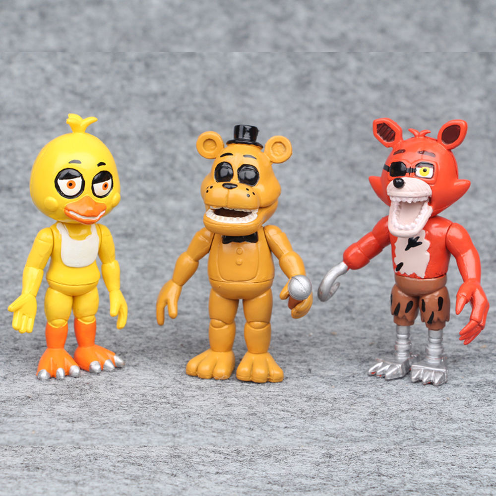 6pcs Five Nights At Freddy S Figura De Ação Fnaf Bonnie