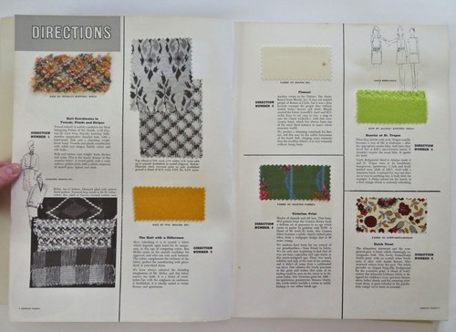 American Fabrics Summer 1968 complete issue trade magazine many fabric swatches - Picture 4 of 11