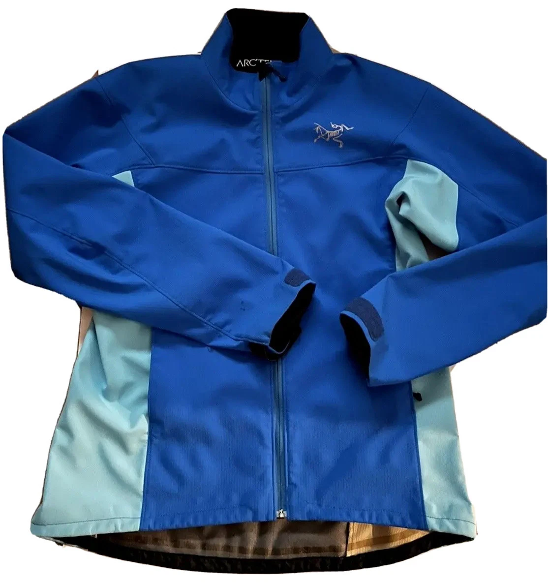 Arcteryx Women's Blue Jacket Size M 8-10 Style CA#34438 Lightweight Stretch
