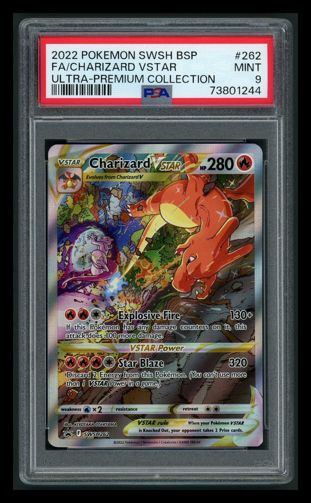 Charizard VSTAR SWSH262 Ultra Premium Collection PSA 9 Mint