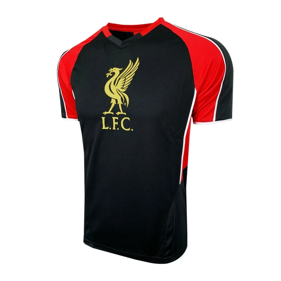 Футболка Official Icon Sports Liverpool FC черная - лицензированная футболка болельщика красных - Изображение 2 из 4