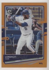 2020 Panini Donruss Optic Orange Prizm 73/100 Lorenzo Cain #108 y5m