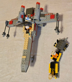 LEGO 7140 STAR WARS: X-Wing Fighter - 1999  - 100% w/box & manual