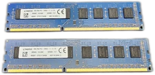 KINGSTON 16GB DDR3 PC3-12800U (2x8GB) DESKTOP RAM