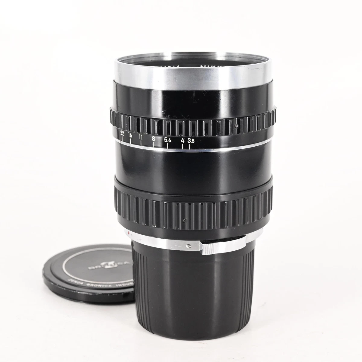 Used Nippon Kogaku NIKKOR-Q Auto 135mm (13.5cm) f/3.5 Non-Ai lens
