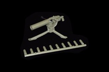 MARX US Machine Gun w/trigger  shells plastic toy soldiers Marx playset