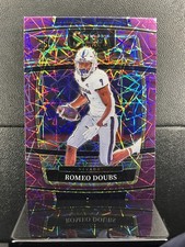 2022 Panini Select Draft Picks - Concourse Romeo Doubs #16 Purple Lazer Prizm...