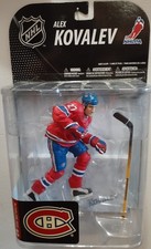 ALEX KOVALEV RED JERSEY Figures McFARLANE MONTREAL CANADIENS NHL HOCKEY