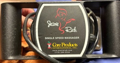 Core Products Jeanie Rub Single Speed Large Pad Handheld Massager