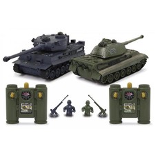 Jamara Panzer Tiger Battle Set 1:28 2,4GHz Einsatzfahrzeuge Funkferngesteuertes