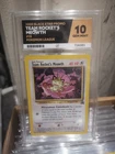 Team Rocket Meowth #18 Pokemon Black Star Promo Card Ace Grade 10 Gem Mint