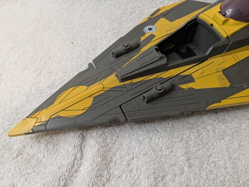 Star Wars The Clone Wars Anakin Skywalker Jedi Starfighter Ship - 第 5/7 張圖片