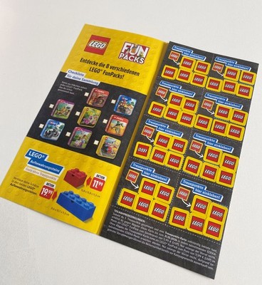 EDEKA Lego Volles Treuepunkte Sammelheft Funpacks Sammelaktion Sammelpunkte