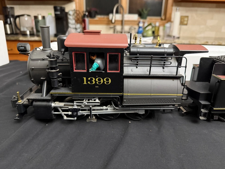 Piko 38240 G Camelback 0-6-0 Steam Locomotive #1399 w/Sound in Box - Image 2 of 4