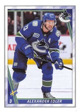 2020-21 Topps NHL Stickers #474 Alexander Edler NM-MT Canucks ID:82323