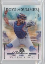 2025 Panini Boys of Summer 185/249 Ivan Rodriguez #21 HOF 1q3x