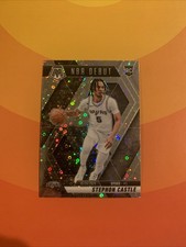 2024-25 Mosaic - NBA Debut Stephon Castle Fast Break Silver Disco Prizm (RC)