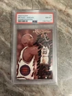 1993 Fleer Basketball Michael Jordan Sharpshooter card# 3 graded PSA 8 NM-MT