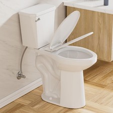 21 Inch High Toilet Elongated Extra Tall Toilets W/ Comfort Height Toilet Seat 