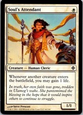 Mtg Magic The Gathering Soul's Attendant Rise of the Eldrazi See Scan  D