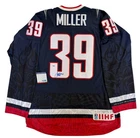 RYAN MILLER SIGNED 2010 NIKE TEAM USA OLYMPIC HOCKEY JERSEY PSA/DNA COA LARGE