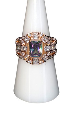 ★MIDNIGHT MOMENT.★ bumpy volume ring Bomb Party June 25 Bday Ring, RG32092, Never Ending Glamour