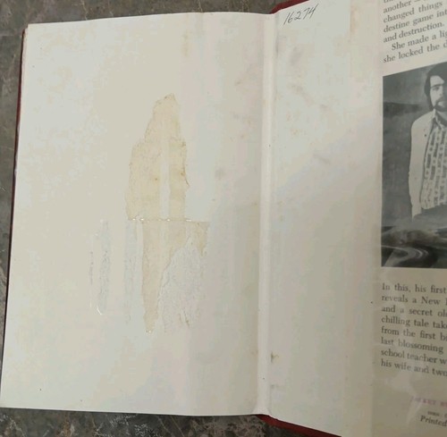 Carrie Stephen King 1974 Doubleday HC DJ Exlib Vintage USA 14,95 $ First/Later - Bild 10 von 14