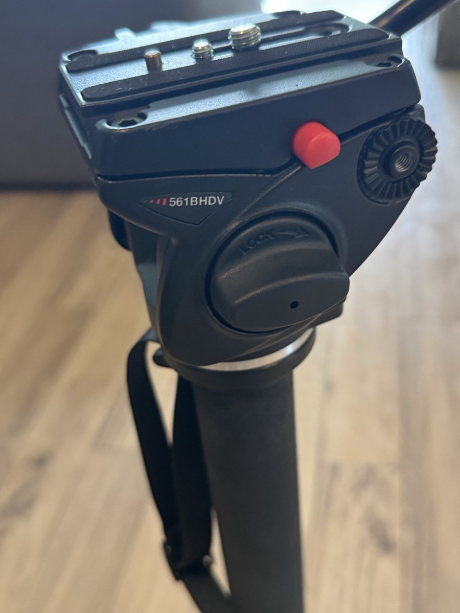 Manfrotto - Manfrotto ビデオ一脚 561BHDV Amazon | Manfrotto 561bhdv-1流体ビデオ一脚withヘッド
