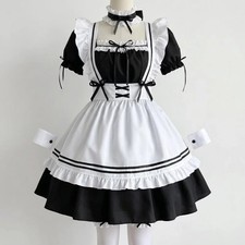 Cute Maid Costume Cosplay Sweet Lolita Women's Men Femboy Anime Clothes Fashion-
