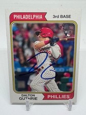 2023 Topps Heritage - Dalton Guthrie #305 (RC) SIGNED