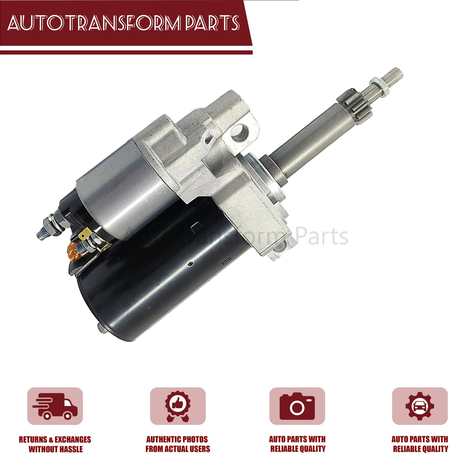 Starter Motor For McLaren 720S 570S 650 MP4 3.8L V8 M838T M840T Engine 11F0133CP