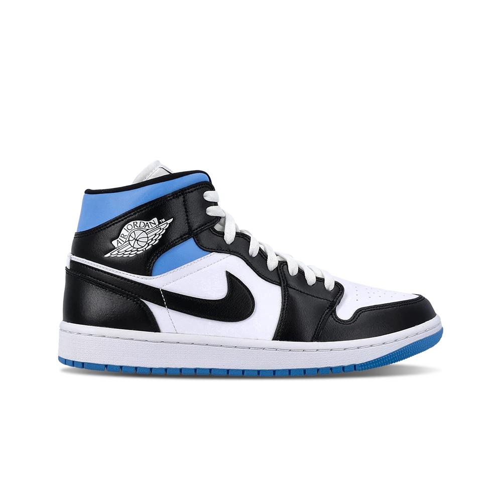 Jordan 1 Mid University Blue / Black W for sale | eBay