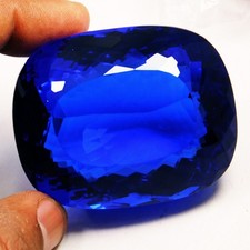 Certified 511.20 Ct Natural Blue Tanzania OF Tanzanite Cushion Cut Loose Gemston