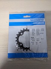 Shimano FC-M660 SLX Kettenblatt 22 Zähne 64 mm 4 Arm 2x9 fach Stahl Schwarz