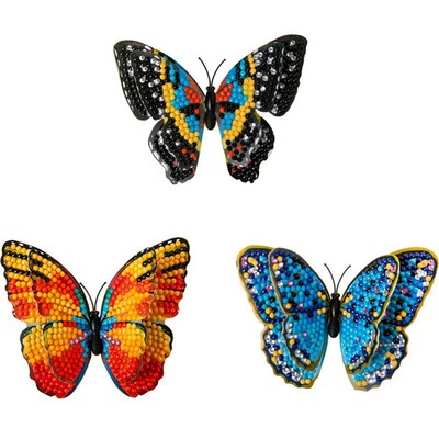 Crystal Art Schmetterlinge 3erPack
