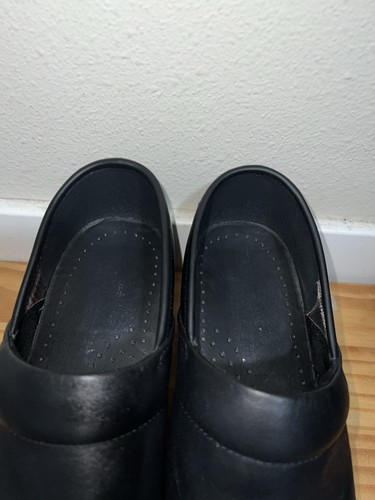 Zueco de trabajo negro SKETCHERS zuecos antideslizantes para mujer talla US 7 sin cordones - Imagen 7 de 7