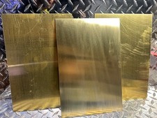 BRASS 18g SHEET PLATE NEW 3pcs 8X12" .04030 Thick 3.5