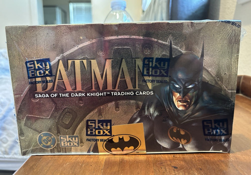 Hobby Box card from 1994 SkyBox Batman Saga of the Dark Knight