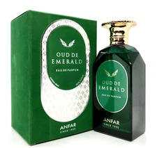 Anfar Unisex Oud De Emerald EDP Spray 3.4 oz Fragrances 6292257589047