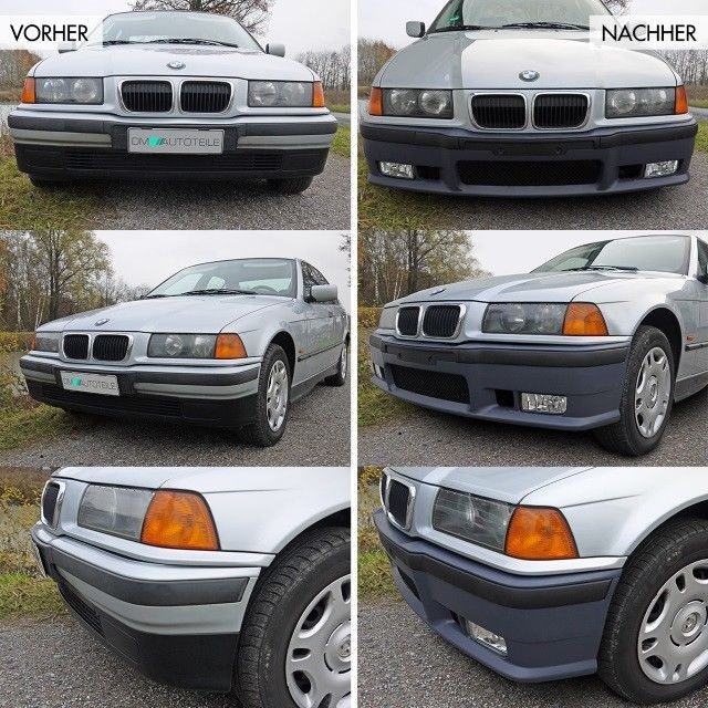 SPORT FRONTSTOßSTANGE PASSEND FÜR BMW E36 ALLE MODELLE M3 M GT SPOILERLIPPE ZERTIFIZIERT