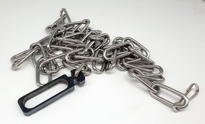 200 cm Gefängnis Handschellen Transport Taille Bauchkette mit Martin Glied CTS Thompson
