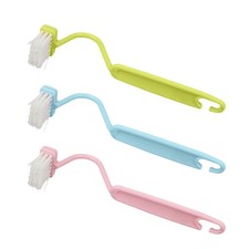 Under Rim Toilet Brush Soft Bristle Toilet Brush S-Shaped Angled Toilet Sincere
